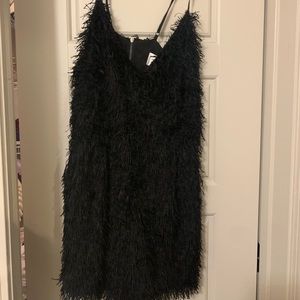 Black fringe jovonna romper